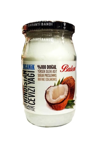 Organik Hindistan Cevizi Yağı Soğuk Pres 300 Gr Diğer