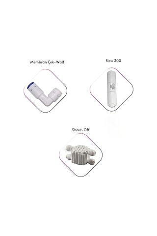 Su Arıtma Cihazı Yedek Parça Seti 3'lü Tüm Markalara Uyumludur