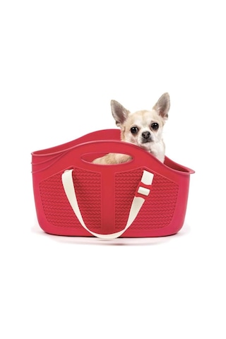 Bama Evcil Hayvan Taşıma Çantası Mercan Kırmızısı