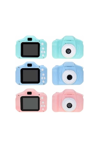 Çocuklara - 289 - Özel Fotoğraf Ve Video Çeken Mini Çok Renkli - Csmo-tex - Fotoğraf Makinesi