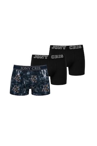 Jony Cris Baskılı Desenli Erkek Boxer 3 Lü Erkek Baksır İç Giyim Renkli Jony Cris Baskılı Desenli Erkek Boxer 3 Lü Erkek Baksır İç Giyim Renkli