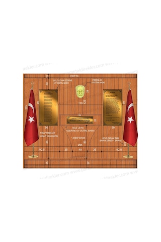Atatürk Köşesi Seti Poz Model 01