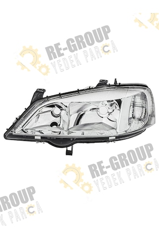 Opel Astra G Ön Far Camı 1998-2004 -sol- 1216157c