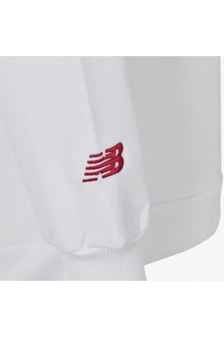 New Balance Wnc1609 Lifestyle Kadın Beyaz Sweatshirt Wnc1609-wt