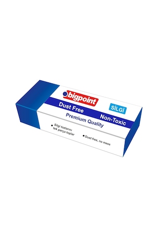Bigpoint Dust-free Sinav Silgisi Mavi X 24 Adet