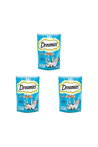 Kedi Ödül Maması, Somonlu, 60 G 3 Paketi