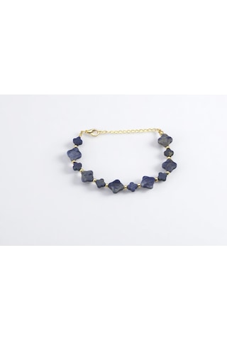 Lapis Lazuli Kadın Bileklik Solunum Desteği Tansiyon Dengesi