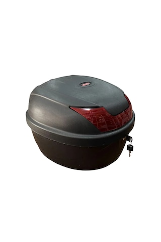 Maxx Arka Çanta 35 Lt Siyah Motosiklet Çantası Topcase