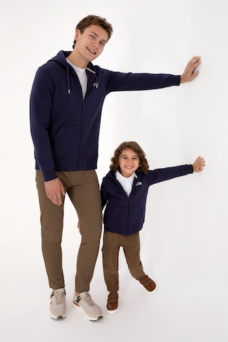 U.S. Polo Assn. Erkek Regular Fit Mürdüm Şardonlu Örme Hırka 50313755-VR074