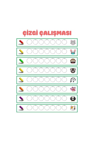 Okul Öncesi Süper Ötesi Çizgi Çalışmaları Kitap Seti 3 Kitap