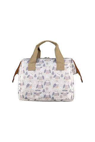 Stylo Thermo Beach Bag Baykuş Bej