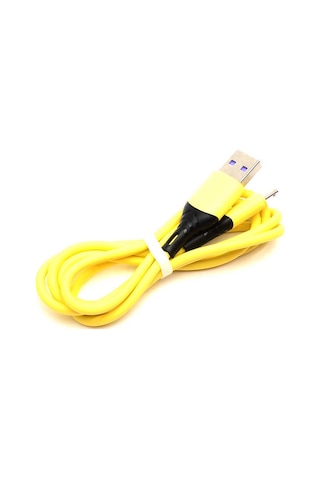 Go Des GD-UC519 Micro USB Kablo 2.4A Şarj Kablosu 100 cm Data Kablo ZORE-258887 Sarı