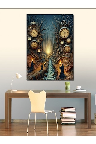 Kanvas Tablo Zamanı Yolculuk 50cmx70cm