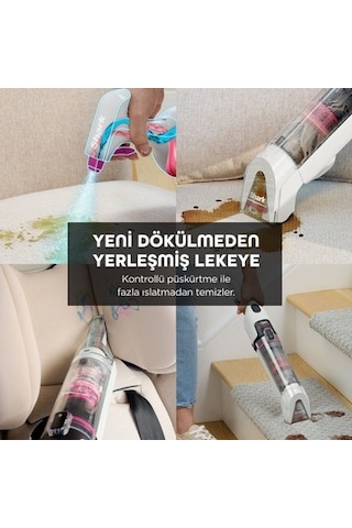 Kablosuz Leke Çıkarma Aleti İle Kolay Temizlik