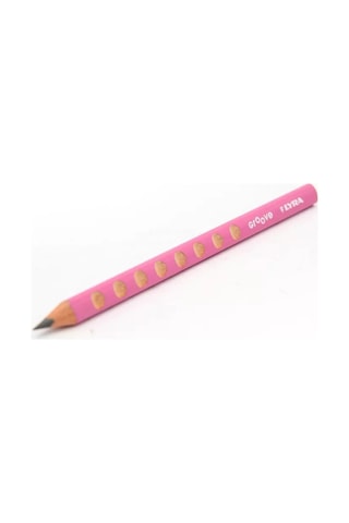 Lyra Groove Jumbo Başlangıç Kurşun Kalem Neon Pembe Çok Renkli