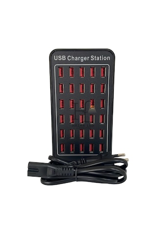 30 Port Usb Şarj İstasyonu 150 Watt Çoklu Usb Şarj Aleti