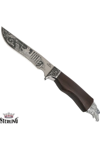 Sterlıng 29 Cm Kahverengi Avcı Kamp Bıçağı Kahverengi