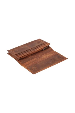 Karalı Hakiki Deri Unisex Portföy Esk.taba Bc424-3 Taba