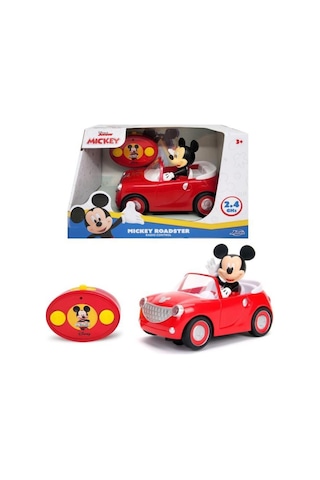 Jada Disney Mickie Uzaktan Kumandalı Rc Roadster Aracı 9333455214r00 Kırmızı