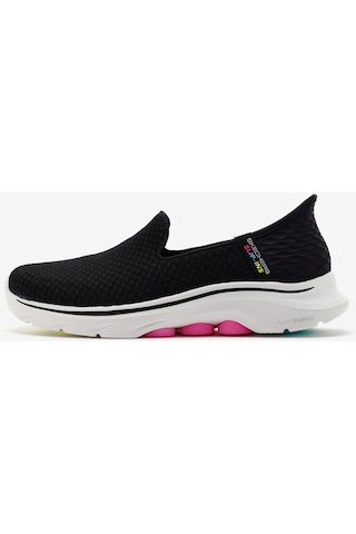 Skechers Skechers Slip-ins: Go Walk 7 - Daley Kadın Siyah Yürüyüş Ayakkabısı 125228 Bkhp Siyah