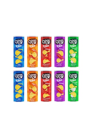Cipso Tube 160 Gr 5 Çeşit 10 Lu Karma Paket