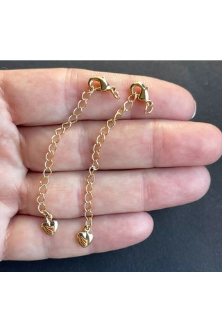 Savsan Kalem Anahtar Ve Zincirli Uzatma Seti - Kalp Şeklinde 10 Mm 244989398