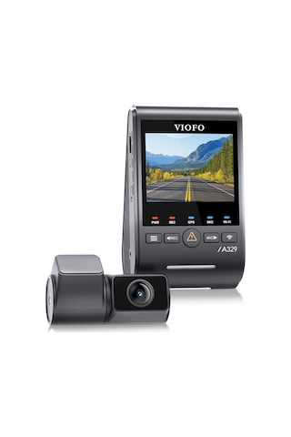 Viofo A329s 2 Kameralı Ön+arka 4k 60fps+2k Wi-fi 6 Hdr Sony Starvıs 2 Sensör Gps'li Ssd Destekli Araç Kamerası