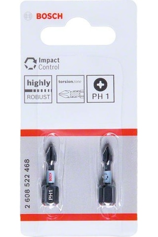 Bosch Impact Bits Uç Ph1x25 Mm 2'li 2608522468