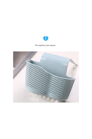 Qingmipy Küçük Mutfak Sulama Vanası Sponge Tutucu Abs Plastiği Hijyenik Su Akışı İle Evcil Temizlik Aleti Gri 15x5x12 Cm Yeşil