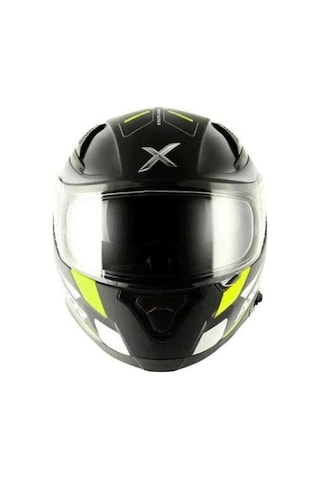 Axor Apex Turbine Kapalı Kask Neon Sarı Siyah
