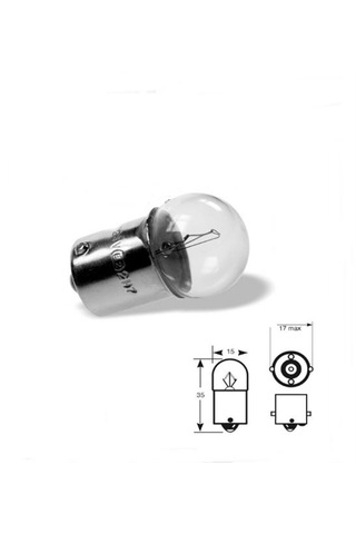 Sinyal Ampül 12v -5/10w Düz Tırnak Tek Duy