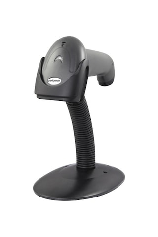 Performax PR-230 Kablolu 1D Lazer El Tipi Barkod Okuyucu Standlı