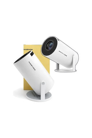 Harvox Hy300 Pro Upgrade Projeksiyon Cihazı Android Wifi Bluetooth Taşınabilir Mini Projektör Hd 720p