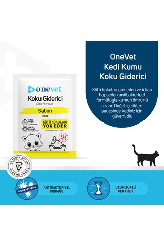Onevet Kedi Koku Giderici Sabun Kokulu 25 Gr. 15 Adet Oc201b15