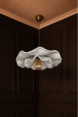 Lioraa Lighting Flora Mono 45 Cm Sarkıt Avize Kırık Beyaz