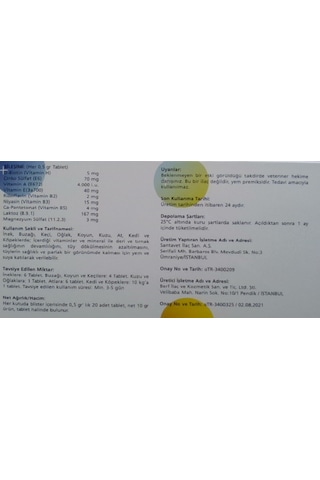 SV BİOTİN TABLET