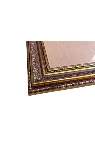 Avukatlık Ruhsatname Çerçevesi - 33x48 - Hakiki Camlı Gold Varak