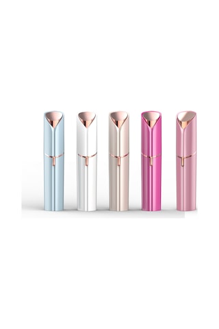 Kosona Kadınlar İçin 18 Ayar Altın Kaplama Işıklı Tüy Kaldırıcı, Paris Mavisi, 2 Değiştirme Bıçağı, Gürültüsüz, Dermatolog Onaylı, Gündelik Kullanıma Uygun Çok Renkli