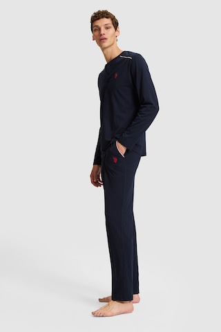 U.S. Polo Assn. Erkek Lacivert Pijama Takımı 50333256-vr033