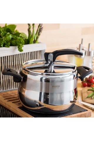 Ambossamber 12 L Düdüklü Tencere Siyah