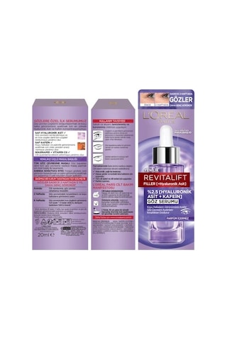 L'oréal Paris Revitalift Filler Göz Çevresi Göz Serumu