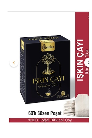 Işkın Çayı %100 Doğal Bitkisel Çay- 60'lı Süzen Poşet