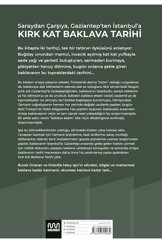 Saraydan Çarşıya, Gaziantep Ten İstanbul A Kırk Kat Baklava Tarihi
