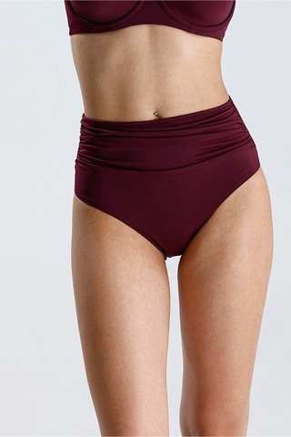 Magic Form Yüksek Bel Toparlayıcı Bikini Alt Mürdüm - 728500066 Mürdüm
