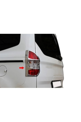 S-dizayn Ford Courier Stop Çerçevesi 2 Prç. Abs. Krom 2014-2022