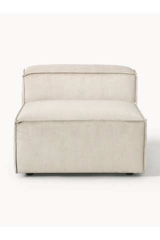 Most Mollis Orta Modül Silinebilir Kırık Beyaz Fitilli Kadife Kum Ekru