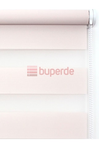 Buperde Pudra Pembe Eko Zebra Stor Perde