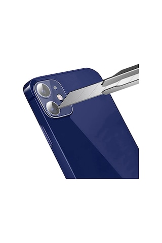 Gor İphone 12 Mini 5.4 Best Full Tempered Cam Kamera Koruyucu 2adet Set- 5775
