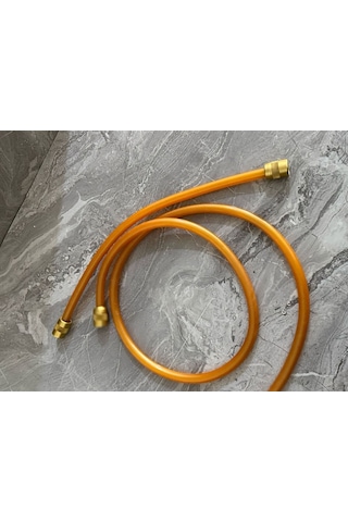 Rudi Armatür Pvc Duş Spirali Duş Hortumu Uzun-kısa Set 150cm-50cm Krom