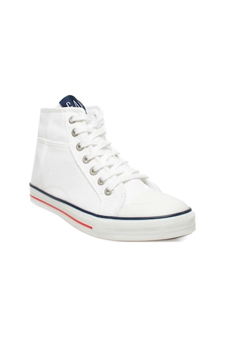 Gap Gp-1018 Houston Mid Günlük Sneakers Beyaz Unisex Beyaz